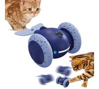 Générique Electric Cat Toy, Smart Moving Cat Toy, Battery-Powered Cat Toy, Interactive Cat Toy, Smart Pet Rolling Toy, Whale Kitten Toys, Cute Cat Toy for Playing, Relaxing, Entertainment