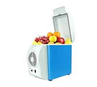 Générique Electric Cooler For Camping - 12V/24V Long-Trip Food Safety Portable Refrigerator, Car Refrigerator | For Camping Travel Outdoor Dorm Workplace Bedroom Home Truck