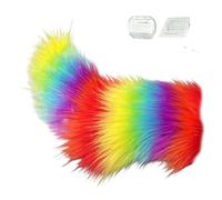 Générique Electric Cosplay Tail - Plush Moving Vehicle Decor, Remote Control Fuzzy Tail Accessory | Car Ornament, Biker Costume Prop for Halloween, Carnival, Stage Events, Parties