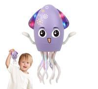 Générique Electric Dancing Octopus Toy, Musical Swing Robot, 12.5x20.5cm/4.92x8.07 inches USB Rechargeable Light-Up Pet, Interactive Movement Fun for Kids Home Nursery School Play