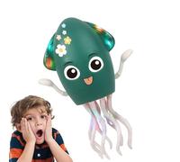 Générique Electric Dancing Octopus Toy, Rechargeable Robot Toys with LED Lights and Music, Adorable Automatic Obstacle Avoidance Octopus for Kids Home Indoor Travel Fun, 4.92x8.07 inches