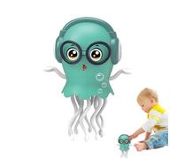 Générique Electric Dancing Octopus Toy, Smart Interactive Wiggly Robotic Octopus | Funny Games Prank Stuff with Light Music, Educational Preschool Learning Activities for Kids Crawling
