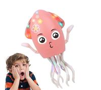 Générique Electric Dancing Octopus Toys, Rechargeable Musical Octopus Robot, Interactive LED Light Up Obstacle Avoidance Toy for Kids Home Travel Indoor Plaything, 4.92x8.07 inches