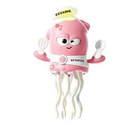 Générique Electric Dancing Squid Toy - 15×9.2×23.3cm Automatic Crawling Jellyfish Squid Toy Kids Electric Dancing Toys with Sound Light Music Obstacle Avoidance Sensor for Children