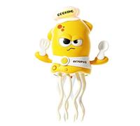 Générique Electric Dancing Squid Toy - 15×9.2×23.3cm Automatic Crawling Jellyfish Squid Toy Kids Electric Dancing Toys with Sound Light Music Obstacle Avoidance Sensor for Children