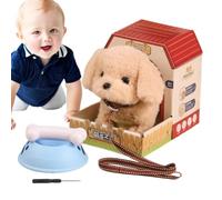 Générique Electric Dog Electronic Walking Barking Tail Wagging Puppy