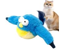 Générique Electric Flying Bird for Cats, Automatic Flapping Bird Teasing Stick, Adjustable Design Exercise Toy for Kittens, Dogs, and Other Small Animals, Encourage More Play