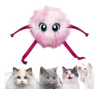 Générique Electric Kitten Toy Ball, Touch Activated Bouncing, Interactive for Cats Indoors Outdoors for Living Rooms Studies Gardens Backyards Fun Play Exercise Tool Pets Engaged Daily