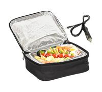 Générique Electric Lunch Box - Electric Heated Lunch Box | Portable Food Warmer, 25 Cm 800 G (1 Unit) Portable 12V Insulated Food Warmer, And Meal Travel Bag | Easy To Carry, Clean, And Use On The Go