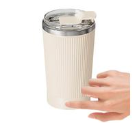 Générique Electric Mixing Cup - Automatic Magnetic Stirring, Mug Stainless Steel Self Mixing Design with Button for Smooth Blending Rechargeable Coffee Cup for Tea Milk Cocoa 6.02inch