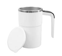 Générique Electric Mixing Mug - Portable Self Stirring Cup | Digital Temperature Display with Quiet Motor & Easy Clean Interior for Daily Coffee Routine in Workplace, Home and Kitchen Beverage Prep