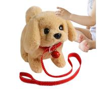 Générique Electric Plush Dog - Barking Tail Wagging Companion Animal | Interactive Electronic Pet Toy | Battery Operated Puppy for Kids Boys Girls Children Birthday Holiday Christmas New Year