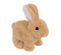Générique Electric Rabbit, Bunny Stuffed Animal, 9.45x3.74x3.15 inches Interactive Plush, Realistic Entertainment Movement, Soft Texture, Pet Toys for Kids, Family and Birthday Gift
