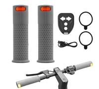 Générique Electric Scooter Turn Signals - Wireless Remote Control LED Handlebar Indicator Lights, Bright E Scooter Turn Signal Warning Light For M365 Bike Night Riding