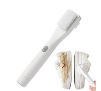 Générique Electric Shoe Brush | Portable 3-level Effective Rechargeable Cleaning Kit | Dust Cleaner Portable- Shoe Shine Kit Polisher Brush | For Leather Sneaker Mesh Rubber Soles Canvas Boots