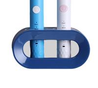 Générique Electric Toothbrush Holder - Strong Load Bearing Adhesive Toothbrush Holder for Wall, Heavy Duty Traceless Mount, Wall-Mounted Storage | Bathroom Tidy Stand with Drain Holes for Shaver