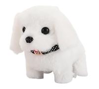 Générique Electronic Pets - Colorful Cartoon Rabbit Dog Plush | Interactive Plush Figures, Learning Activities Robot Animal Toy for Boy Girl