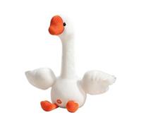 Générique Electronic Stuffed Animal - Dancing Duck Toy Safe Animal Doll Soother | Interactive Stuffed Duck Music | for Family Friends Kids Boy Girl Home