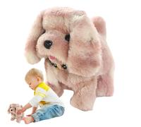 Générique Electronic Toy Dog,Dynamic Plush Puppy Doll - 10x17x14cm Interactive Walking Electrronic Dogs, Charming Appearance Adorable Electronic Robot Dog Realistic for Kids Boys Girls