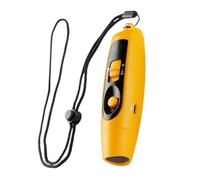 Générique Electronic Whistle, USB Rechargeable Securely Whistling Device, Adorable 3 Level Loudness Adjustable Sports Referee Whistle, Whistles Lanyard and LED Light for Outdoor, Teacher Use