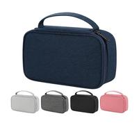 Générique Electronics Organizer, Travel Cable Storage Case, Compact Waterproof Double Layer, Charger Cord Pouch for Business, Outdoor and Everyday Use, 7.8x4.7x2.1 inches