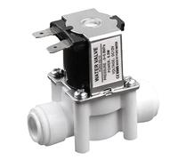 Générique Électrovanne D'entrée d'eau 3/8" 12V /C Normalement Fermée pour Système RO.