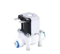 Générique Électrovanne électrique magnétique normalement ouverte/fermée de 1/4 pouces, DC12V 24V 36V, interrupteur débit d'entrée d'air et d'eau, distributeur Machine à laver(24V_NC)