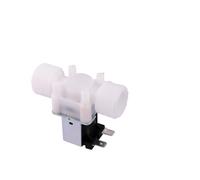 Générique Électrovanne normalement fermée 12V DC/AC 220V, 1/2 "3/4", vanne d'eau en plastique à filetage externe mâle for une pression de 0.02,8 mpa(1/2",12V_NORMALLY CLOSED)