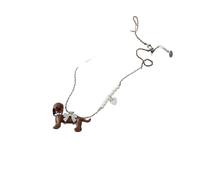 Générique Élégant Dachshund Inspiré Perles Bijoux Collier de clavicule fait à la main Unique Styles faits à la main Accessoire Unique Chien Pendentif Bijoux