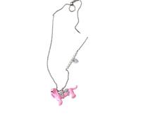 Générique Élégant Dachshund Inspiré Perles Bijoux Collier de clavicule fait à la main Unique Styles faits à la main Accessoire Unique Chien Pendentif Bijoux