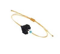 Générique élégant en Forme d ' Aile d ' Ange tressé, fabriqué à la Main, Cordon réglable, Bijoux de Couple, adapté pour Un Anniversaire, Un, Un en Corde tressée à la Main