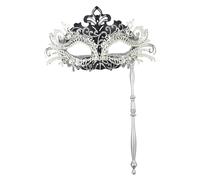 Générique Élégant Masques de Mascarade Deguisement Couple Mascarade Accessoire De Déguisement Décontractés Amusant Mystérieux Loup en Dentelle Soirée Costume Festif Adulte Décorations Accessoire