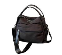 Générique Elegante Schultertasche Damen & Mädchen - Große Umhängetasche Aus Nylon Mit Verstellbarem Gurt | Robuste Messenger Bag Für Schule, Uni & Arbeit | Stylische Bag Für Reise & Fitness