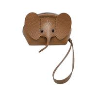 Générique Elephant Coin Purse - Change Pourse for Kids, Credit Card Portefeuille, Petit Portefeuille De Pièces d'animaux pour Les Femmes À Fermeture Éclair, Portefeuille De Changement De Cuir PU