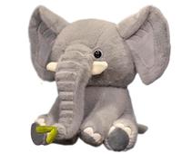 Générique Éléphant en Peluche, Peluche éléphant Mignon - Farcir Un éléphant avec de Grandes Oreilles - Peluche éléphants, en, Mignonne, 9,84 Pouces, Douce, Confortable pour Les statistiques de n