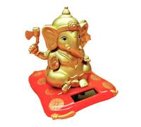 Générique Elephant Solar - Dashboard Swinging Bobbing Animal, Solar Elephant Swing, Solars Powered Dancing Elephants Toy for Car Dashboard, Funny Dashboards Swinging Bobbing Animal, for Table, Home,