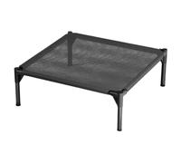 Générique Elevated Dog Bed, Elevated Dog Cot, Waterproof Breathable Mesh Cushion, Cooling Anti Slip Crate Mat, Washable Steel Frame, Winter Playground Camping Pet Accessory