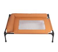 Générique Elevated Dog Bed, Raised Outdoor Dog Bed for Large Sized Dogs, Elevated Pet Beds Portable Raised Pet, Dogs Cot Beds with Bolsters for Home Living Room Apartment Dorm Patio Balcony Porch