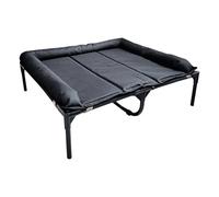 Générique Elevated Pet Bed, Portable Cat Mat, Waterproof Detachable Cushion with Non Slip Oxford Frame, Outdoor Dog Bed for Pets and Puppies, Travel, Camping, Indoor Use, 31.1x26.3x7.4 inches