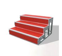 Générique Élévateurs de scène Pliables pour chœur, Plateforme métallique antidérapante Portable à Plusieurs Niveaux, sièges de cinéma Maison, (en:Élévateurs de chœur r