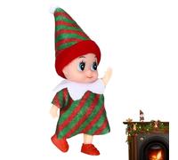 Générique Elfe De Noël, Lutin Farceur De Noel, Noël En Peluche Gnomes, Poupées De Fées De Noël Avec Jambes De Bras Mobiles, Petit Lutin Farceur De Noel Pour Jouet De Décoration