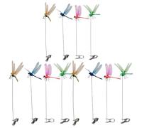 Générique Éloigner Les Oiseaux - 12 Pièces Décor 3D Réaliste Factice,Fixation par | pour Jardin, Balcon, Potager, Terrasse, Cour, Chemin, Serre, Grillage, Verger, Porche