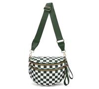 Générique Elysir Crossbody Bag, Bum Bags for Women Crossbody， Large Capacity Spacious Crossbody Bag 13 * 6 * 9in，Adjustable (C)