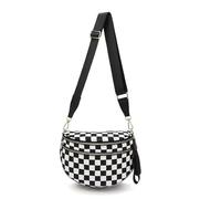 Générique Elysir Crossbody Bag for Women, Double Pockets with Large Capacity, Adjustable Shoulder Strap, Waterproof (P)