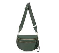 Générique Elysir Crossbody Bag for Women, Double Pockets with Large Capacity, Adjustable Shoulder Strap, Waterproof (Q)
