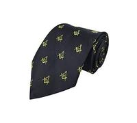 Générique Emblème Maçonnique Franc-Maçons Cravate Machine Broderie Doré Place Compas & G NT060