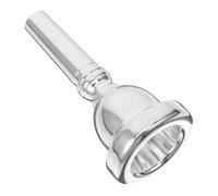 Générique Embouchure de Trombone Alto Embouchure de Trombone Métal en Cuivre Argenté Pratique et Adaptée aux Débutants et Professionnels pour Usage Quotidien