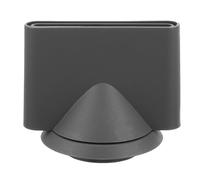 Générique Embout Concentrateur pour Sèche-Cheveux en Plastique Gris, Accessoire Coiffage Professionnel pour Salon de Coiffure