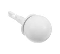 Générique Embout de Canne Blanche Rotatif Bille de Roulement Accessoire pour Canne Aveugle à Crochet Plastique Solide Stabilité Renforcée pour Usage Intérieur et Extérieur Remplacement