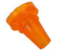 Générique Embout de Canne en Plastique Orange Antidérapant et Anti-usure pour Bâtons de Randonnée et Trekking, Accessoires pour Cannes de Marche et Protection Fiable